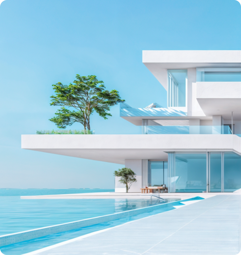 Condomínios residenciais e comerciais